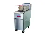 IKON COOKING IGF-40/50 NG, 120,000 BTU Fryer 4-tube