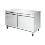 Infrico IUC-UC60F, Undercounter Freezer, 115V, 60.375" W