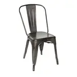 JustChair Manufacturing G42518, Chair, Side, Stacking, Outdoor