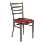 JustChair Manufacturing , M20118-SIL-PS-COM, Chair, Side, Indoor