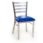 JustChair Manufacturing , M20118-SIL-PS-GR2, Chair, Side, Indoor