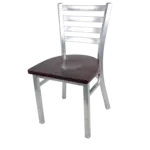 JustChair Manufacturing M20118-SIL-SS, Chair, Side, Indoor