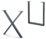 JustChair Manufacturing , TBX-XRUS-34, Table Base-Indoor