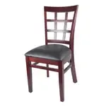 JustChair Manufacturing , W27118-PS-BVS, Chair, Side, Indoor
