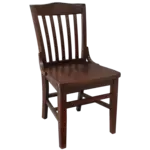 JustChair Manufacturing W36418-PIB-FSC-WAL-GR1, Chair, Side, Stacking, Indoor