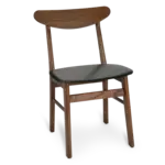 JustChair Manufacturing W73018-TPS-WAL-COM, Chair, Side, Indoor