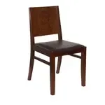 JustChair Manufacturing , W79018-BLK, Chair, Side, Indoor