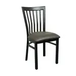 JustChair Manufacturing , WL38118-PS-GR1, Chair, Side, Indoor