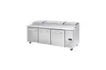Kool-It KPT-93-3, Refrigerated Counter, Pizza Prep Table