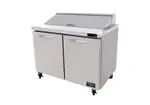 Kool-It KST-48-2, Refrigerated Counter, Sandwich / Salad Unit