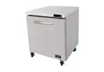Kool-It KUCF-27-1, Freezer, Undercounter, Reach-In