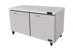 Kool-It KUCF-60-2, Freezer, Undercounter, Reach-In