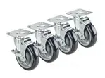 Krowne Metal , 28-116S, Casters