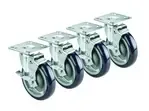 Krowne Metal , 28-120S, Casters