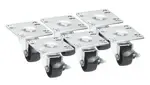 Krowne Metal , BC-133, Casters