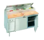 La Rosa Refrigeration , L-14186-28, Refrigerated Counter, Pizza Prep Table