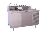 La Rosa Refrigeration , L-42168-28, Ice Cream Dipping Cabinet with Syrup Rail