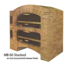 Marsal Ovens MB866 Double, Pizza Oven, Deck-Type, Gas