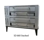 Marsal Ovens SD660 STACKED, Pizza Oven, Deck-Type, Gas