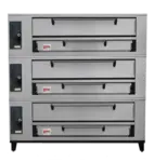 Marsal Ovens , SD866 TRIPLE, Pizza Oven, Deck-Type, Gas