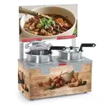 Nemco 6510A-2D4P, Food Pan Warmer/Cooker, Countertop