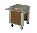Piper Products 2-CD, Cash Register Stand, Stainless Steel, 1 Drawer