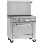 Southbend S36C-2GL_LP, S-Series Non-Clog Burner Griddle Cabinet