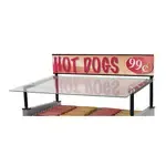 Star , 30SG-G, Hot Dog Grill Sneeze Guard