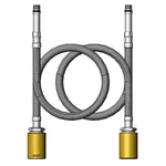 T&S Brass , 019217-40, Flexible Hoses & Hose Assemblies