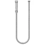 T&S Brass B-0044-V, Pre-Rinse Flex Hose