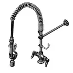 T&S Brass B-0113-CBJX3HST, Pre-Rinse Faucet Assembly