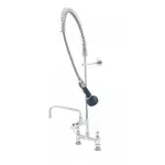 T&S Brass B-0123-A10-B08, Pre-Rinse Faucet Assembly, with Add On Faucet