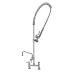 T&S Brass B-0123-ADF08-B, Pre-Rinse Faucet Assembly, with Add On Faucet