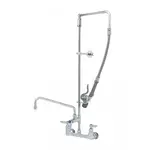 T&S Brass B-0131-ADF12-BC, Pre-Rinse Faucet Assembly, with Add On Faucet