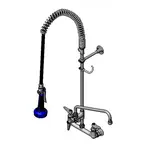 T&S Brass B-0133-12ACRB8T, Pre-Rinse Faucet Assembly, with Add On Faucet