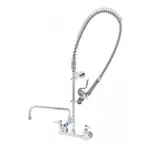 T&S Brass B-0152-14-CRBCT, Pre-Rinse Faucet Assembly, with Add On Faucet