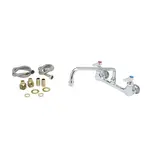 T&S Brass B-0231-CR-K-F15, Faucet, Wall / Splash Mount