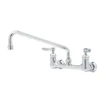 T&S Brass B-0231-EE-A22CR, Faucet, Wall / Splash Mount