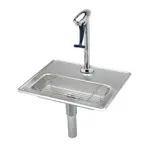 T&S Brass B-1230-12, Glass Filler Station with Drain Pan