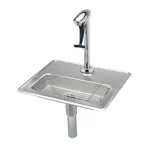 T&S Brass B-1230, Glass Filler Station with Drain Pan