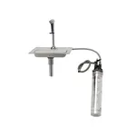 T&S Brass B-1230-WFK, Glass Filler Station with Drain Pan