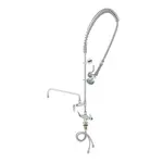 T&S Brass B-2338-CR, Pre-Rinse Faucet Assembly, with Add On Faucet