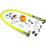 T&S Brass , HG-4D-36SK-FF, Gas Connector Hose Kit / Assembly
