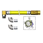 T&S Brass HG-4E-48SEL-FF, Gas Connector Hose Kit / Assembly
