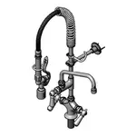 T&S Brass MPY-2DCN-08-CR, Pre-Rinse Faucet Assembly, with Add On Faucet