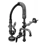 T&S Brass MPZ-KIT-LN06-CR, Pre-Rinse Faucet, Parts & Accessories