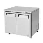 Turbo Air , MUR-36L-N6, Refrigerator, Undercounter, Reach-In