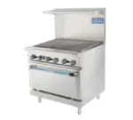 Turbo Air TAR-36RB-LP, Range, 36" Restaurant, Gas