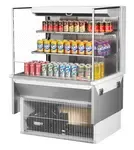 Turbo Air , TOM-36L-UF-W(B)-3SI-N, Open Display Case
