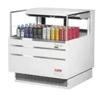 Turbo Air , TOM-36L-UFD-W(B)-1S-N, Open Display Case